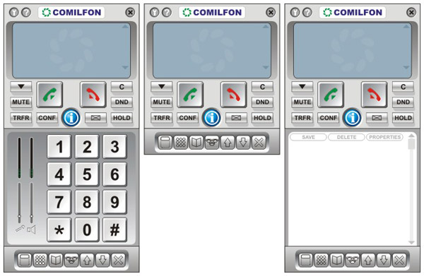 COMILFON � ��������� ������������ ��������, Internet Phone Interface, SoftPhone, Web Phone Interface.