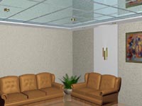 Проект комнаты отдыха. 3D.