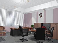 Проект офиса. 3D.