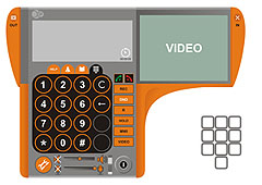 Telephone. . Internet Phone Interface. Web Phone Interface.