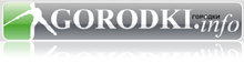 Gorodki.info Городки.инфо. Логотип. Эмблема.